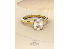 Natural stone wedding rings