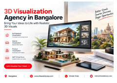 Looking for a 3D Visualization Agency in Bangalore?