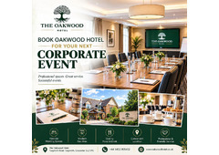 Book Oakwood Hotel for Your Next Corporate Event in Gloucester | Oakwood Hotel