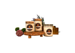 Sandalwood Candles with a Calm, Earthy Fragrance